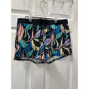 O’Rageous Black Patterned Active Shorts in M